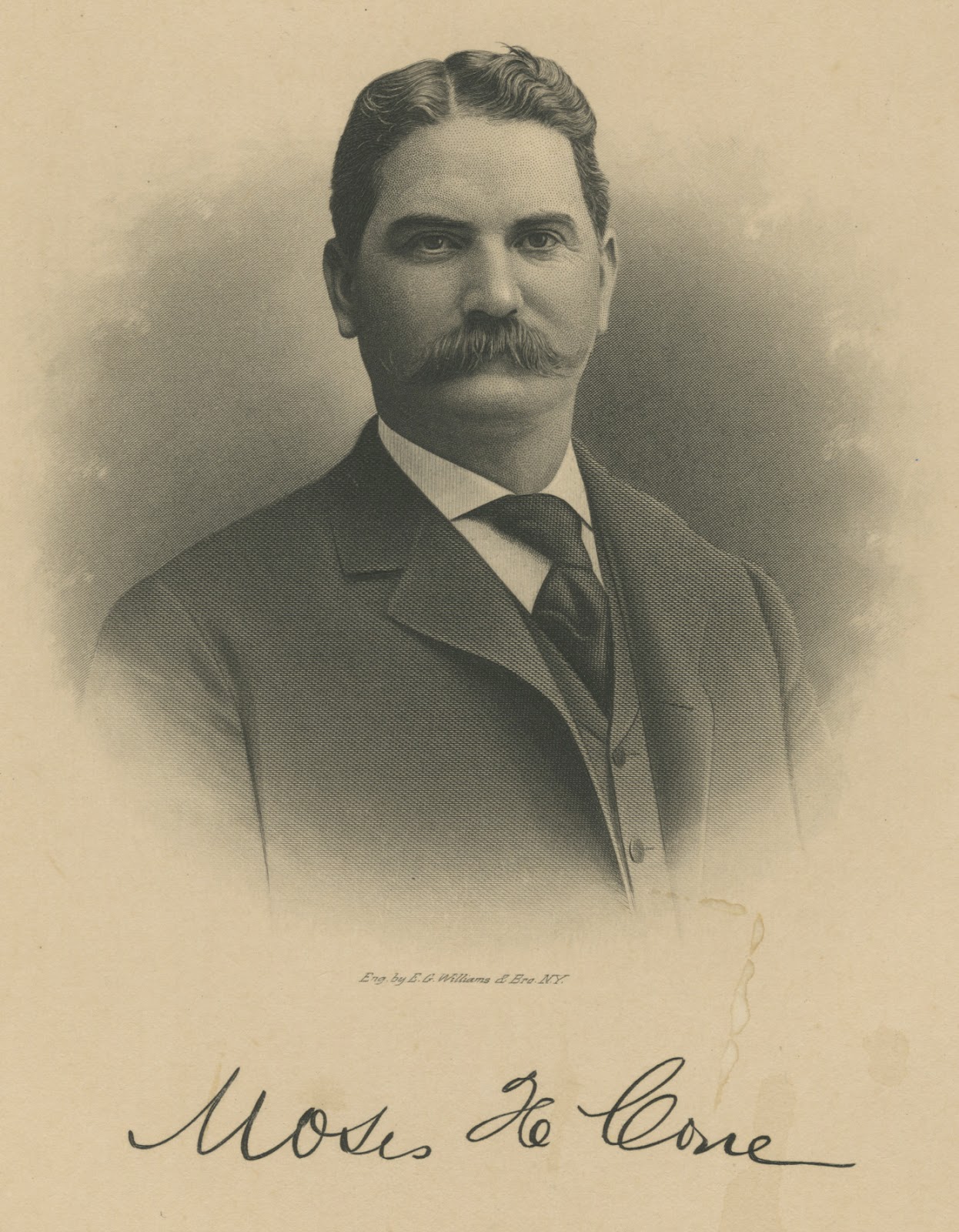 Entrepreneur and Philanthropist Moses Cone NC DNCR